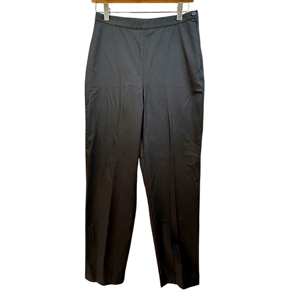 Liz Claiborne Pants - Liz Claiborne Liz Sport High Rise Black Trousers‎ Size 8 NWT Vintage 90s Stretch